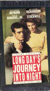 LONG DAYS JOURNEY INTO NIGHT (1962) VHS Excellent 017153243338  