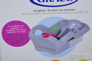 Graco Snugride 30/35 Infant Car Seat Base, Silver  