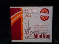 RAINBOW MINI VAC POOL & SPA VAC POOL CLEANER  