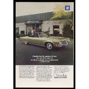  1971 Oldsmobile Ninety Eight 98 Print Ad (7717)