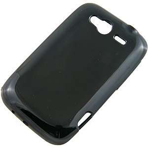   TPU Skin Cover for HTC Wildfire S (T Mobile USA), Black Electronics