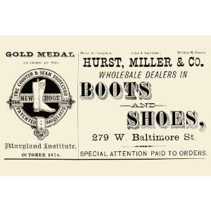  Hurst Miller & Co.   Wholesale Dealers in Boots and Shoes 