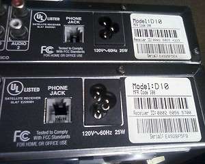 DirecTV   1 R10 DVR + 2 D10 100 Receivers w/remotes + cords & access 