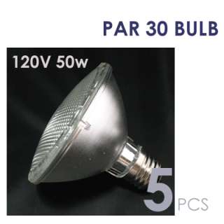 pcs par30 120v 50w halogen light bulb