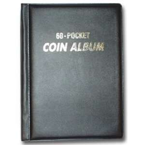  Whitman 2x2 Coin Wallet Album, 60 Pockets with Header 