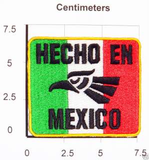 HECHO EN MEXICO MADE IN MEXICO EAGLE PARCHE PATCH NEW  