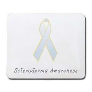 Scleroderma Awareness Ribbon Mouse Pad
