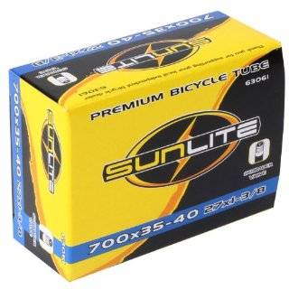 Sunlite Bicycle Tube, 700 x 35 40 (27 x 1 3/8) SCHRADER Valve