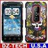 Colorful Dog Paw Hard Case Cover for Sprint HTC EVO 3D  