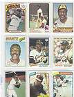 diff willie mccovey topps cards 1972 1980