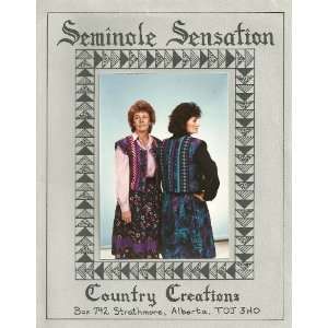  Seminole Sensation Vest Pattern By Country Creations (Size 