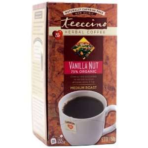 Teeccino, Vanilla Nut, 25.00 BAG  Grocery & Gourmet Food