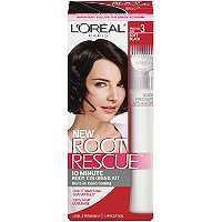 Semi Permanent LOreal Root Rescue Soft Black #3 Ulta   Cosmetics 