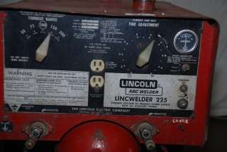 Lincoln Lincwelder 225 GAS POWERED STICK WELDER ENGINE DRIVEN INV1466 
