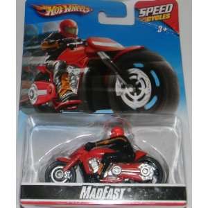  hot wheels speed cycles madfast apple red Toys & Games
