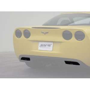   Chevrolet Corvette C6 Back Up Reverse Light Covers   Carbon Fiber Look