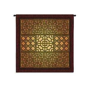  Eastern Lattice Tapestry Wall Hanging   World Market: Home & Kitchen