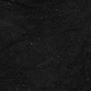 Beaded Top. Black Evening Top. Sequin Top (10179)  Formal Gallery 
