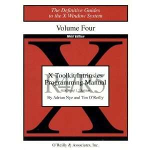 Toolkit Intrinsics Prog Vol 4M Motif Edition (Definitive Guides to 
