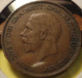1935 One Penny, Great Britain  