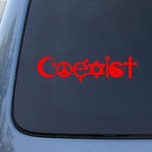 COEXIST   Peace   Vinyl Car Decal Sticker #1769  Vinyl 