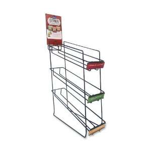   Corp Rack, Oatmeal Cup Dispenser, 5x17 1/2x21, Black Everything
