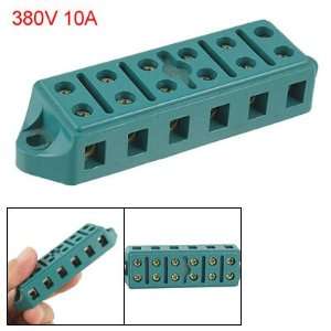   10A 6 Position Screw Clipping Contact Terminal Block: Home Improvement