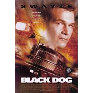  Black Dog Movie Poster (11 x 17 Inches   28cm x 44cm) (1998) Style 