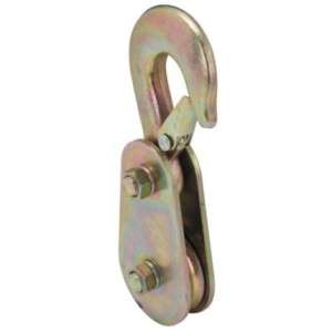NEW 4000 lb. Winch Snatch Pulley Block Lifting Hooks  