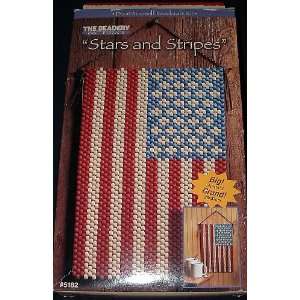   and Stripes Do It Yourself Beadcraft Kit #5182 Arts, Crafts & Sewing