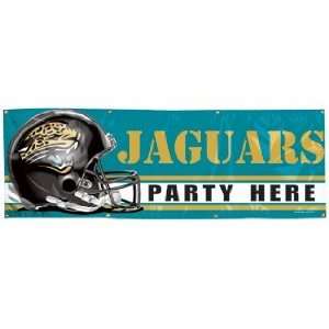  Jacksonville Jaguars 2x6 Vinyl Banner