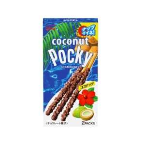 Glico   Coconut Chocolate Covered Pocky Grocery & Gourmet Food