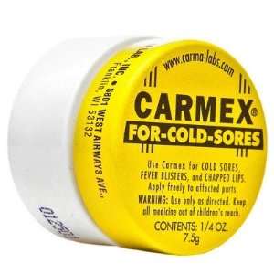  Carmex  Chapped Lip Balm Jar, .25oz Health & Personal 