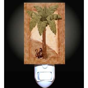  Monkey and Palm Tree Decorative Night Light