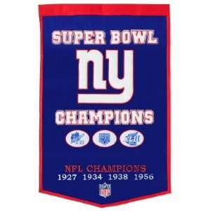  New York Giants   Dynasty Banners Pennant w/Rod NFL 