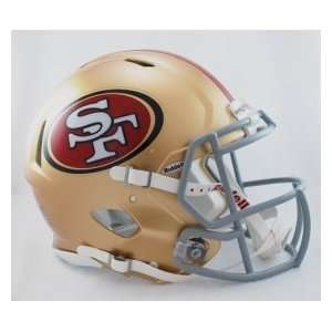   49ers Full Size Authentic Revolution Speed Helmet