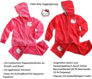 Hello Kitty Jogginganzug Hausanzug 104 116 128 140 *NEUE KOLLEKTION 