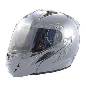   Genessis R SVS Modular Dual Shield Helmet Silver