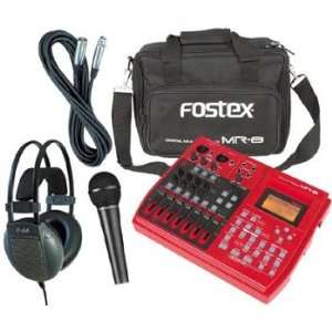 Fostex MR 8 Recording Package Musical Instruments