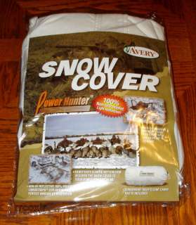 AVERY GREENHEAD GEAR GHG POWER HUNTER LAYOUT GROUND BLIND SNOW COVER 