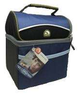 Igloo insulated lunchbox bag cooler 2 compartments & handle NAVY BLUE 