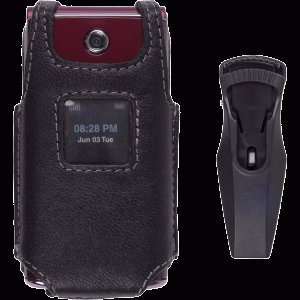  Samsung T339 Prem Leather Case with Clip Electronics