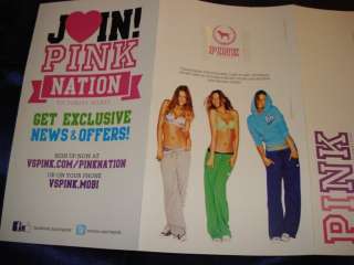 Victorias Secret booklet Behati PRINSLOO PINK mailer  