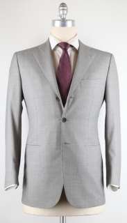 New $6900 Cesare Attolini Gray Suit 38/48  