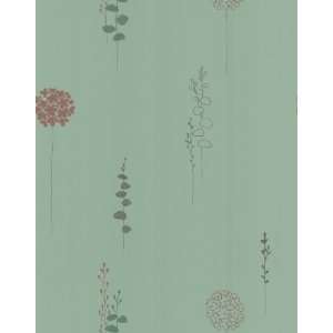  Brewster 141 62165 Lily of the Nile Wallpaper, Green