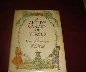Childs Garden of Verses   Tasha Tudor  1st HCDJ 1947  