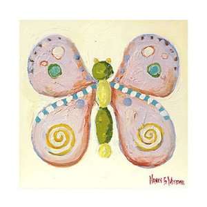  Katharine the Butterfly Canvas Reproduction