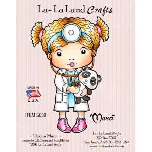   La Land Crafts Cling Rubber Stamp, Doctor Marci: Arts, Crafts & Sewing