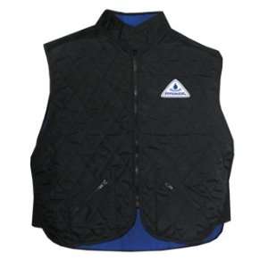  Cooling Sport Vest High Collar Black (large)