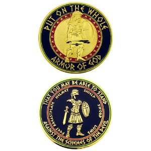  Armor of God Challenge Coin 